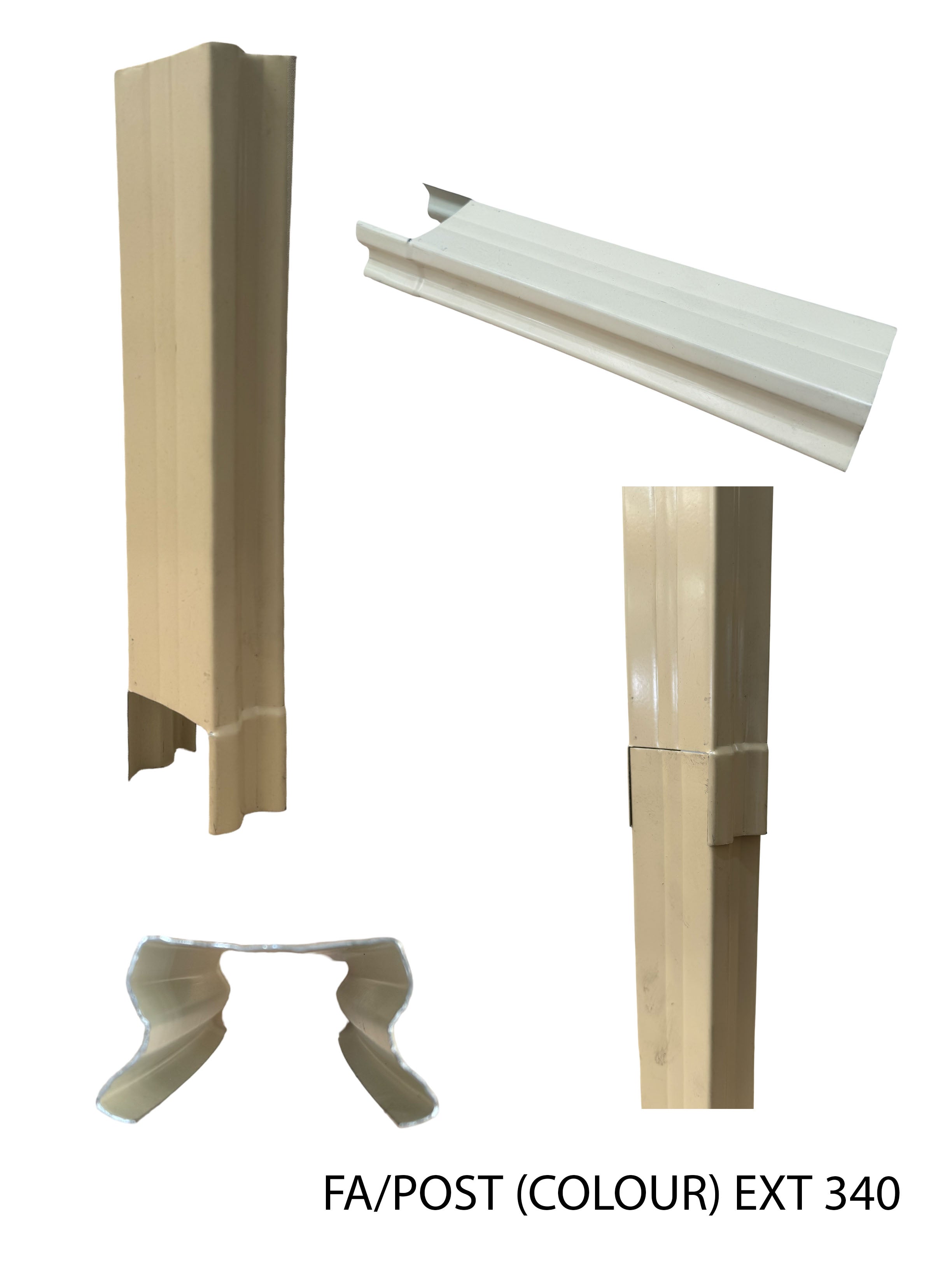 Colorbond® Channel Post Extension 340mm