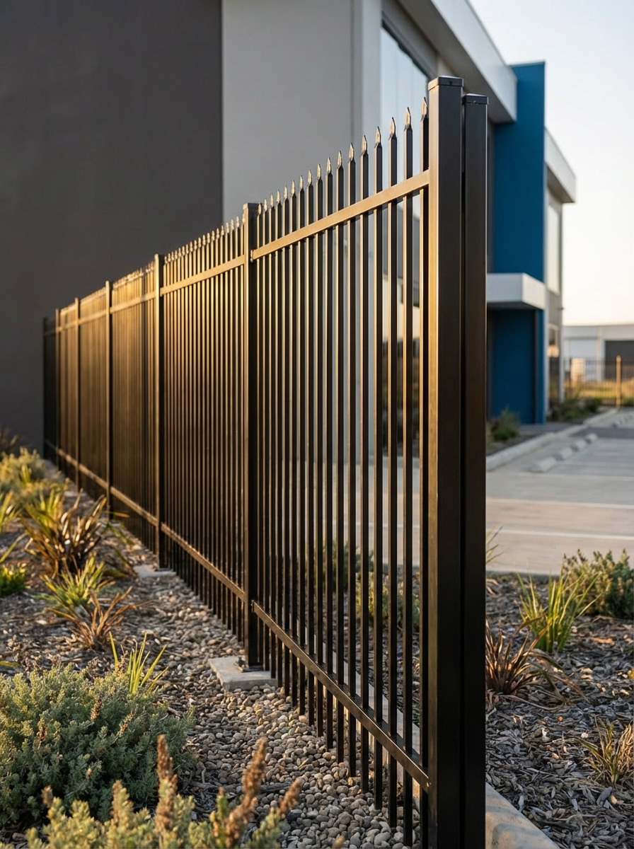 Pressed Spear Panel 1800Hx2360W Steel