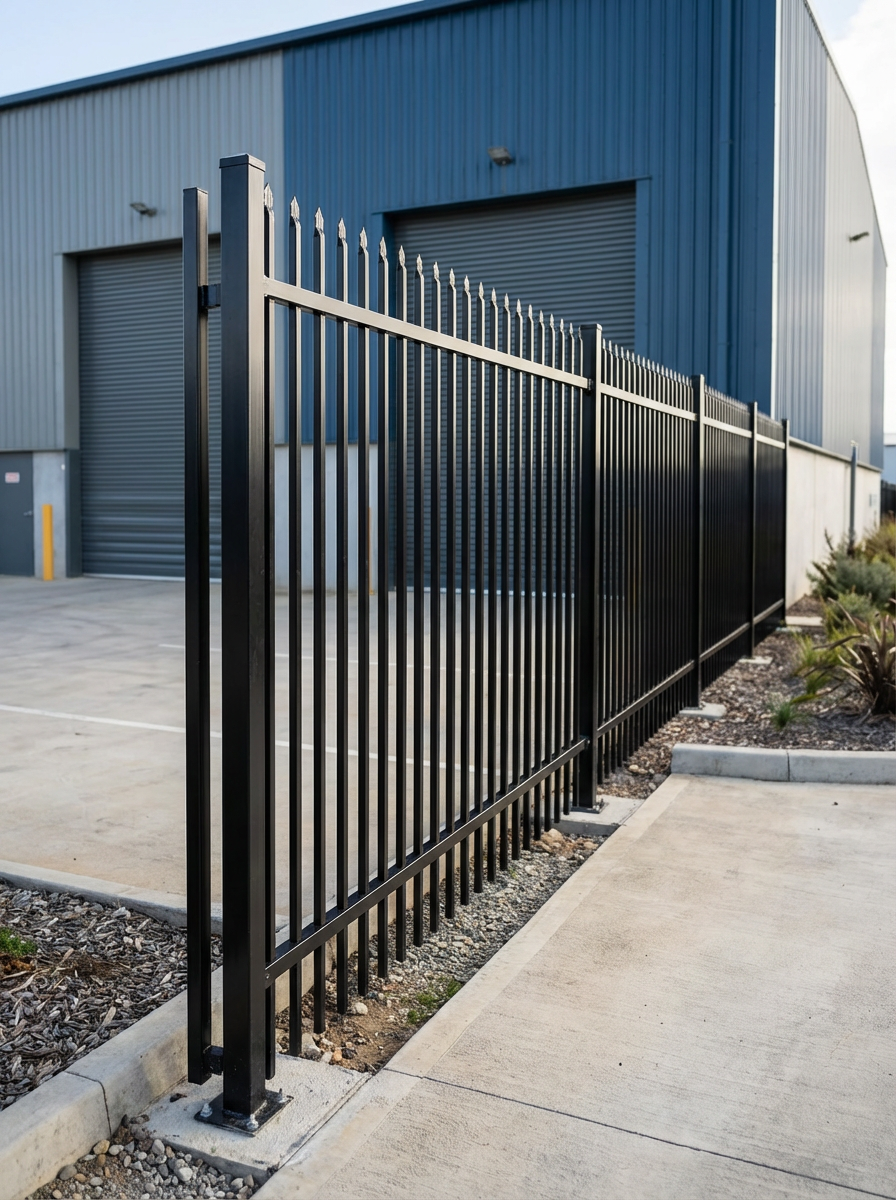 Pressed Spear Panel 2100H x 2360W Steel