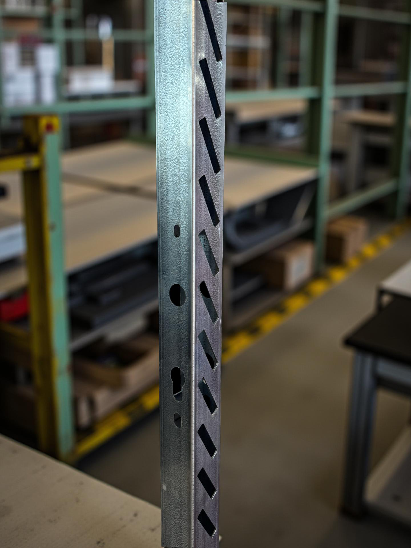 Lock Frame 50x50x1.6x2100 with 50x10 Angle punch