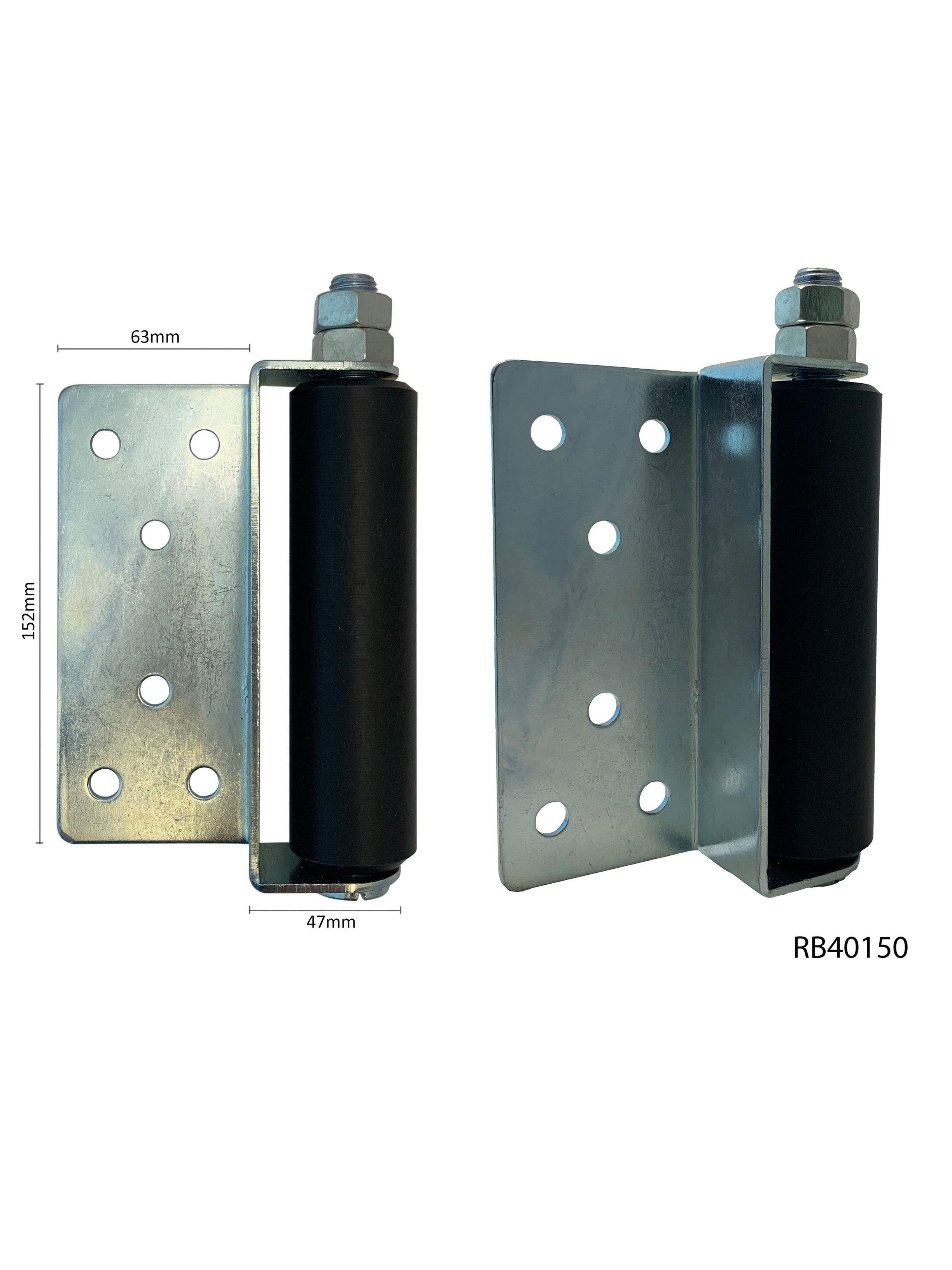 Roller with Bracket Ø40x150mm